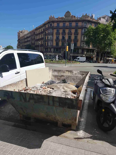 Location benne à déchets de chantier