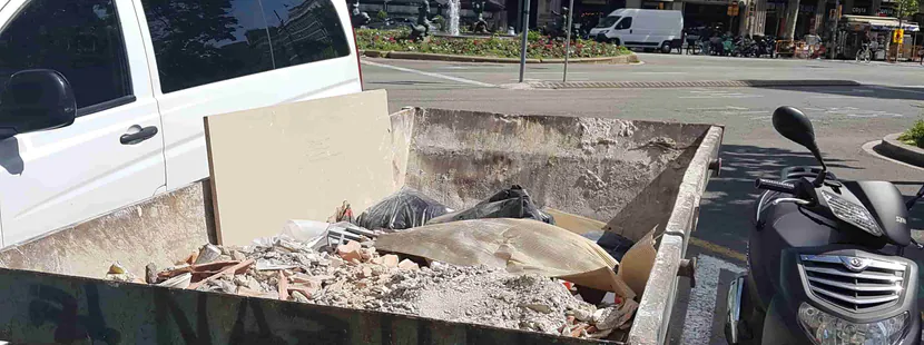 Location benne à déchets de chantier