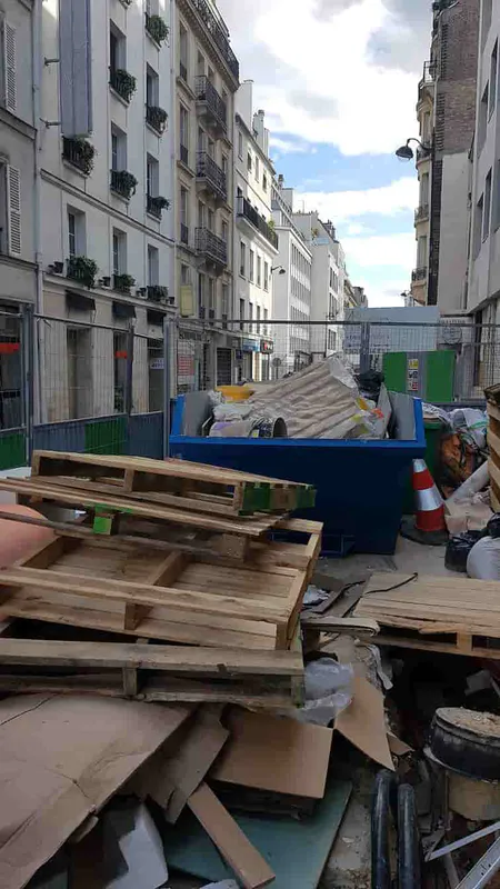Benne 8m3 déchets louée