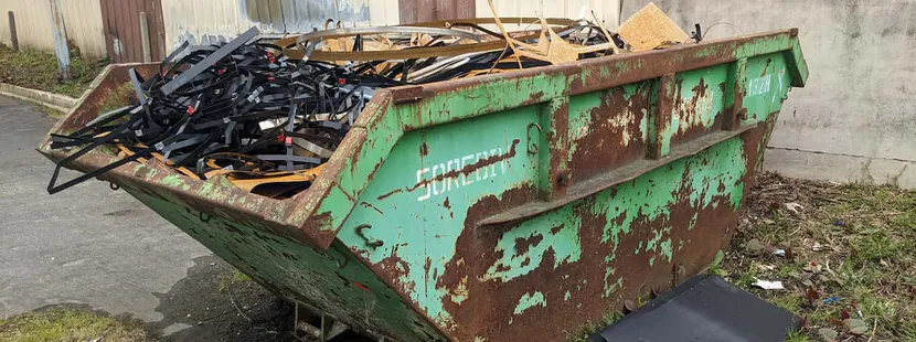 Benne 6m3 déchet