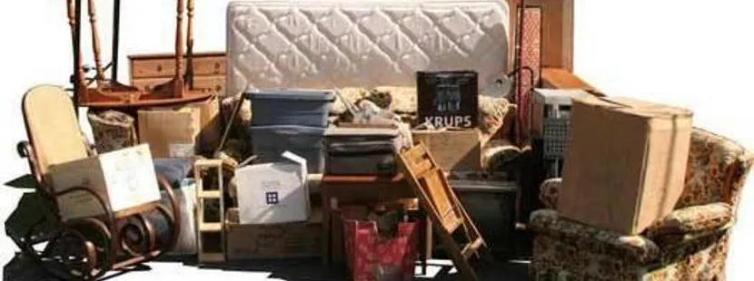 Benne petits encombrants maison déchet