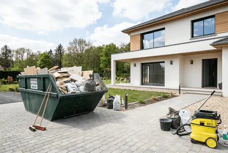 Fin de chantier maison